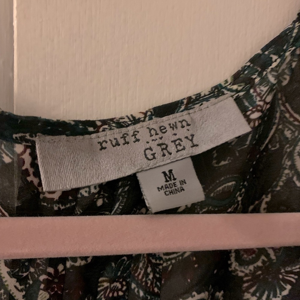 Ruff Hewn Grey, size medium, boutique maxi dress, worn once